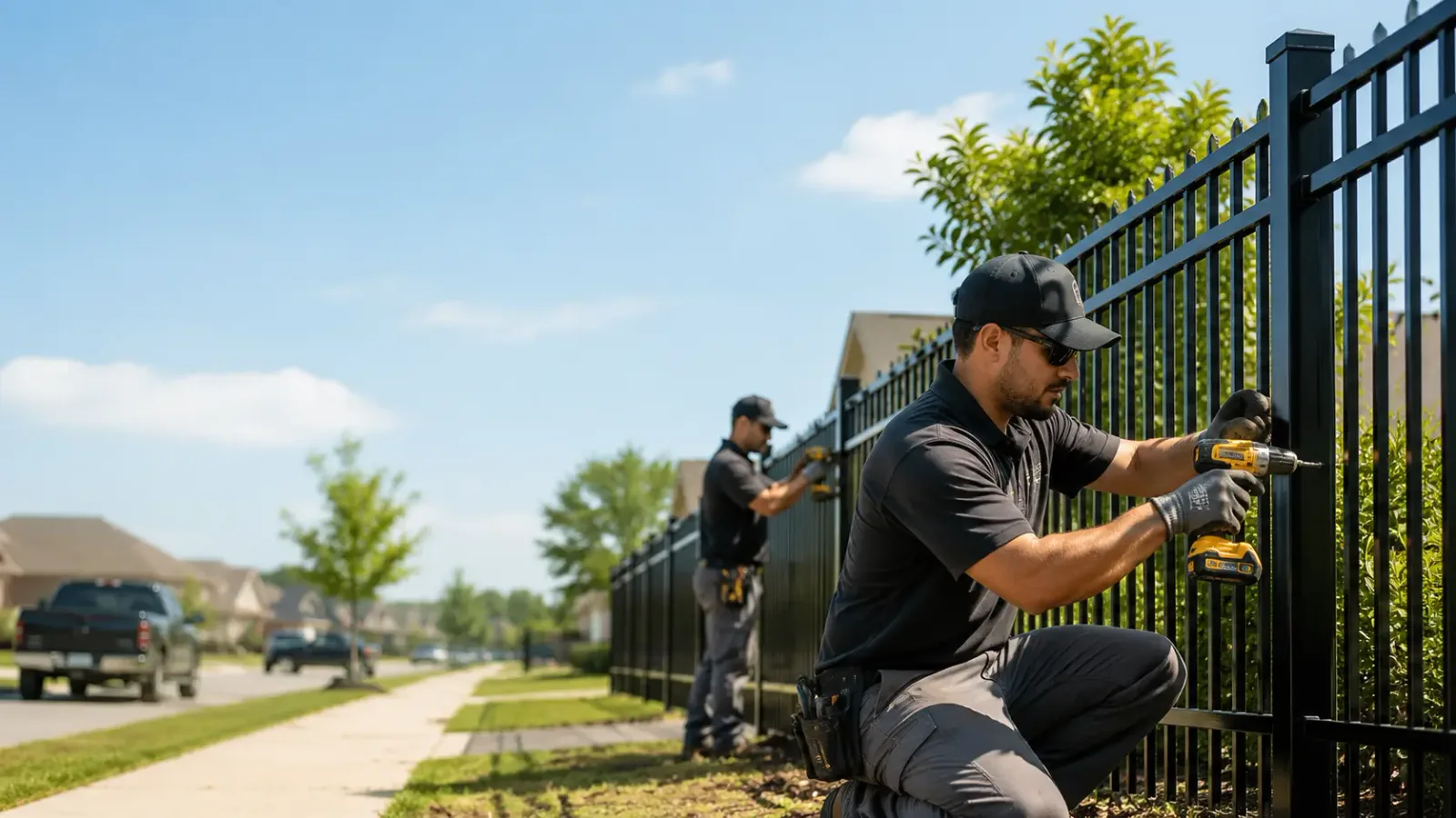 Metal Fence Installation in Denmark, WI